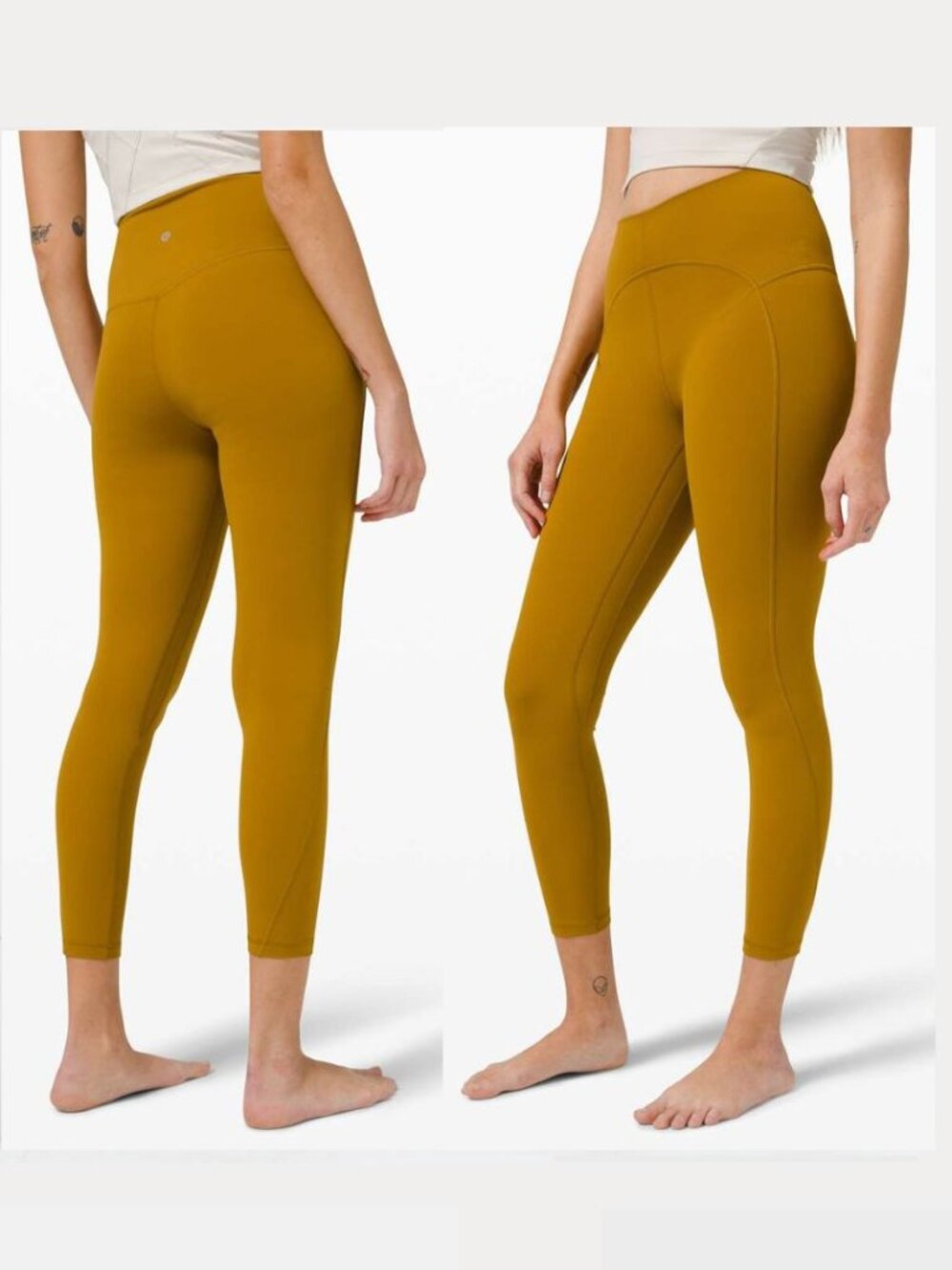 Lululemon - Unlimit High-Rise Tight Leggings 25" W5DLFS | Gold Spice | Size 2